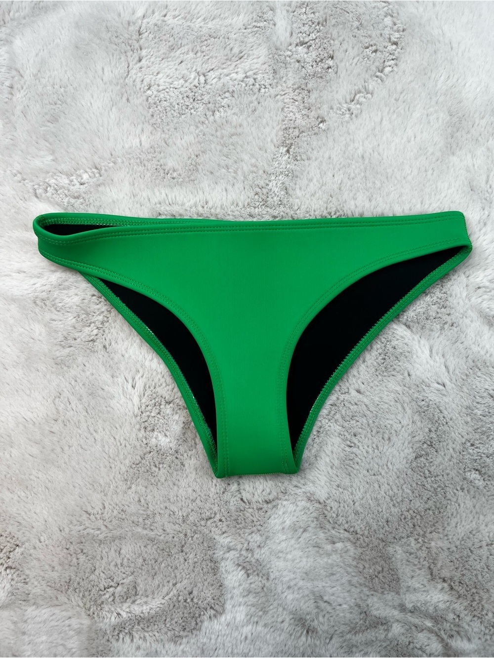 HOAKA Swimwear Green Womens XS Bikini Bottom Classic Swim Brief